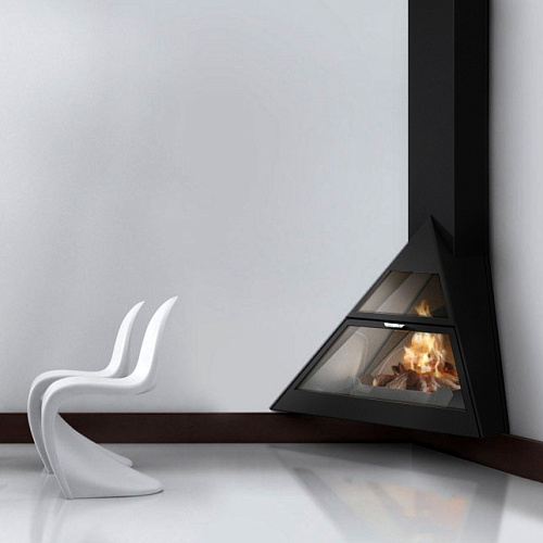 Камин Admeto, угловой, подвесной, черный (Traforart)_1