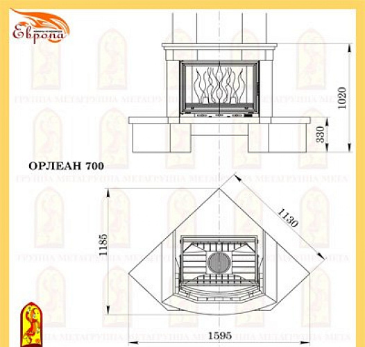 Мета орлеан 700 с топкой панорама 700п_1
